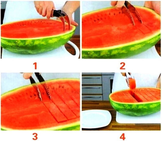 Factory Stainless Steel Watermelon Cutter