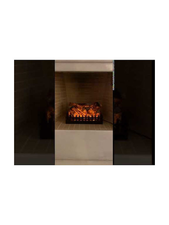 Hitense Wandmontiert Elektrischer Kamin 12W 47.6x22cm Gray