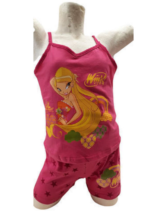 Disney Pijama pentru copii De bumbac Fuchsia