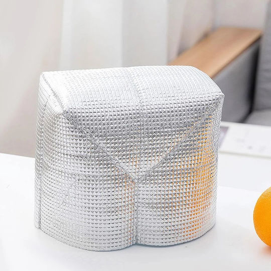 Geantă Termică pentru Mâncare Zola 21x14x15 Cm Model Vulpe Gri
