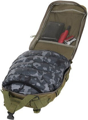 Soul Lures Rucsac Militar Rucsacuri din Poliester Verde 26lt