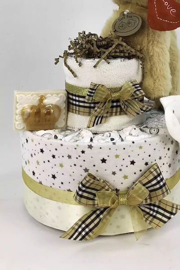 Dama Koupa Χειροποίητο Diaper Cake για Αγόρι