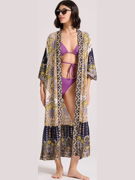 Bikini Inferioare cu Dantelă Violet