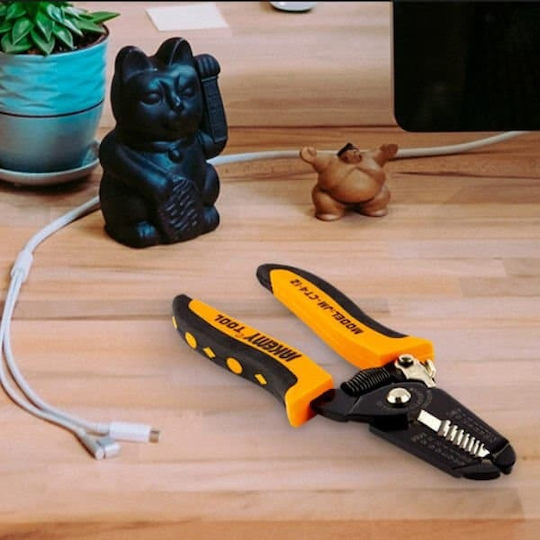Jakemy Ct4-12 Universal Wire Stripping Tool Electrical Cable Stripping Cutting 10-22 Awg 0.6 2.6 Mm