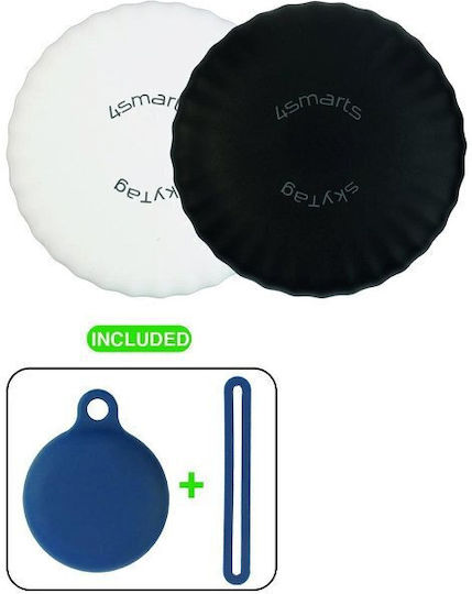 4Smarts SkyTag Slim Apple Find My Μαύρο 2τμχ