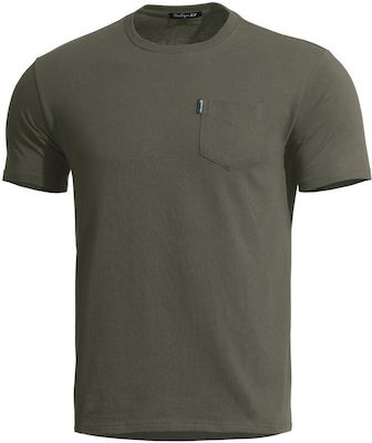 Pentagon T-shirt in Gray color