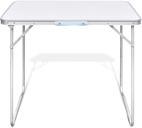 Epiplo-Fos Table Aluminum for Camping Foldable in Case 70x60x60cm