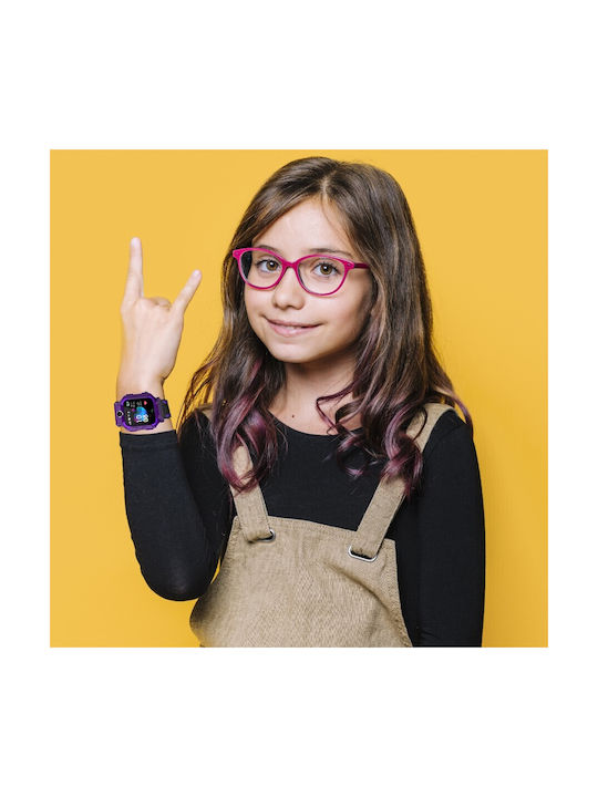 Ceasuri Pentru Copii Smartwatch Cu GPS Și Cameră Violet