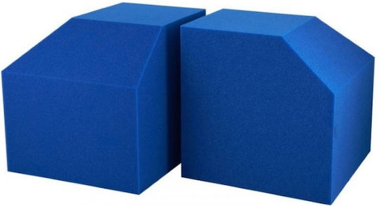 EQ Acoustics Project Corner Cubes Ηχοαπορροφητικό Υλικό (2τμχ) 30cm x 30cm x 300mm σε Μπλε Χρώμα