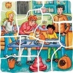 Holz Kinderpuzzle 5 Ebenen Beleduc
