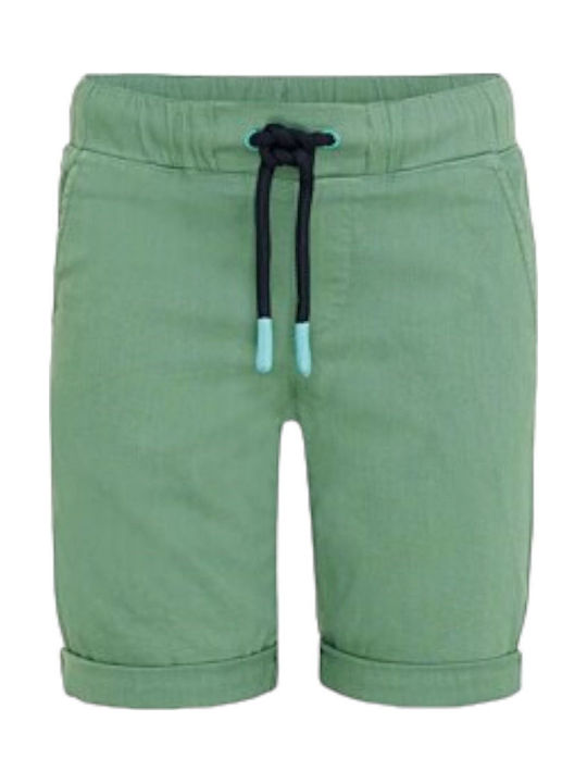 Kinder-Shorts/Bermudas Stoff Vintage Green