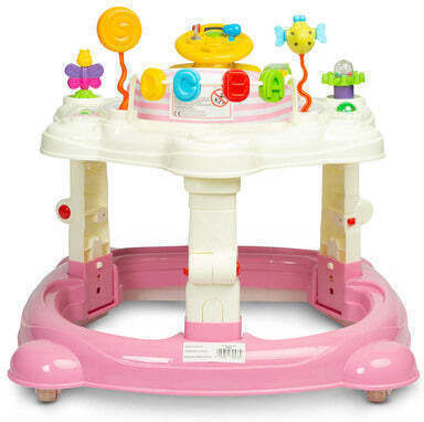 Caretero Baby Walker for 6+ Months Pink