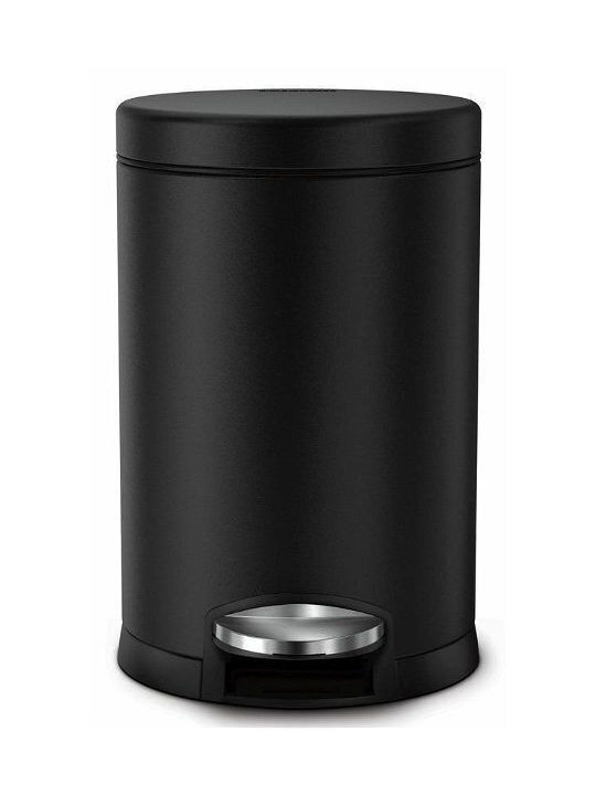 Simplehuman Μεταλλικό Καλάθι 4.5lt Μαύρο Simplehuman Μεταλλικό Καλάθι 4.5lt Μαύρο