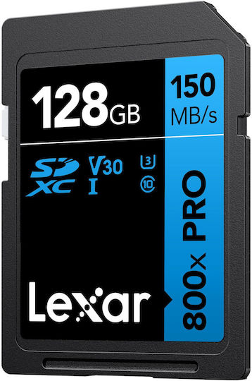 Lexar Professional 800x SDXC 128GB U1 UHS-I Cu Adaptor