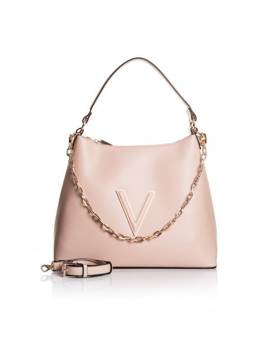 Valentino Bags Γυναικεία Τσάντα Shopper Ώμου Ροζ