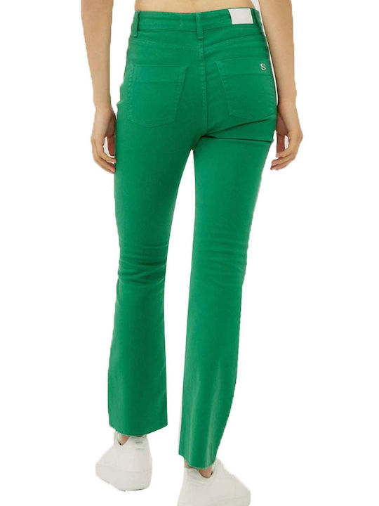 Jean Silvian Heach Peter Bella PGP22500JE-DGREEN S Women's Trousers