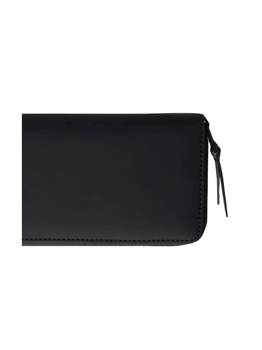 Wallet Rains With Zipper 16260-BLACK Men's