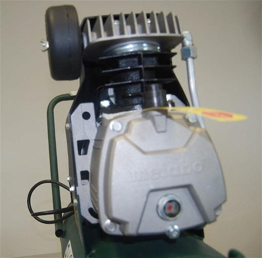 Metabo Basic 250-24w + Lpz Cu o singură fază Compresor de aer cu Rezervor de aer 24lt