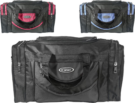 Stop to Shop Reisetasche Schwarz Stoff L68xB29xH30cm