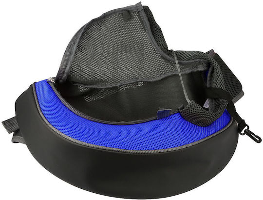 Marțipan pentru transport câine / pisici până la 10kg Albastru M44xL24cm.