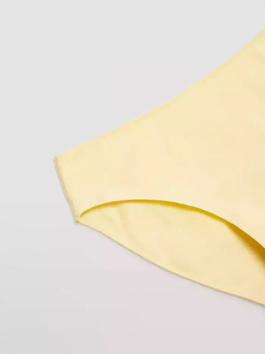 Βαμβακερά Damen Slip 3Pack Gelb