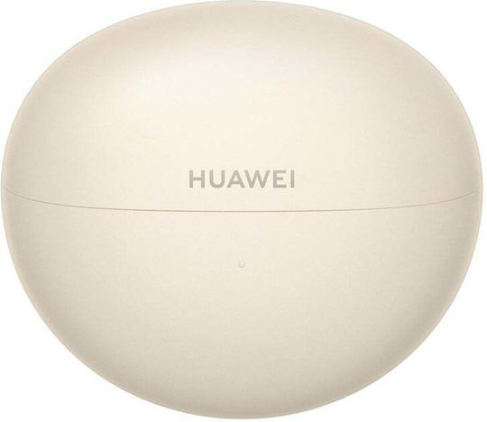 Huawei FreeClip Earbud Bluetooth хендсфри Слушалки с Устойчивост на Пот и Кутийка за Зареждане Бежов