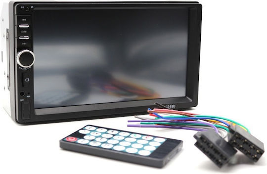 PerVoi Car Audio System 2DIN (Bluetooth/USB/GPS) with 7" Touch Screen