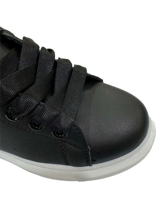 Damen Flatforms Sneakers Schwarz