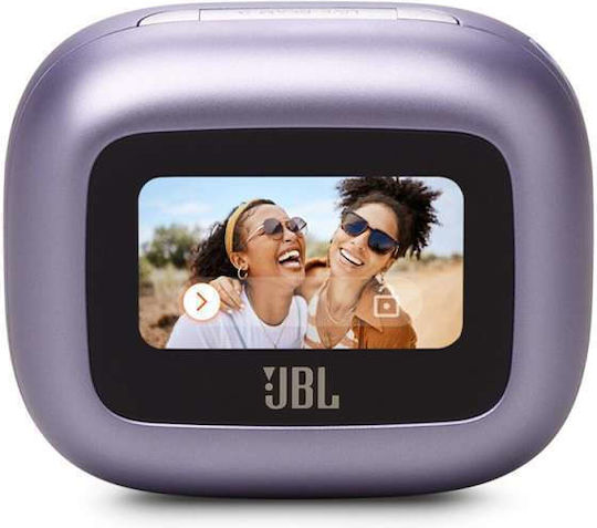 JBL Live Beam 3 In-ear Bluetooth Handsfree Earphones with Sweat Resistance and Charging Case Purple