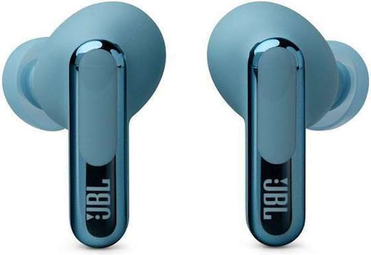 JBL Live Beam 3 In-Ear Bluetooth-Freisprecheinrichtung Kopfhörer mit Schweißresistenz und Ladeetui Blau