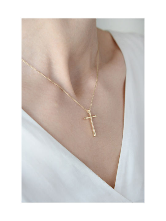 Kritsimis Gold Cross 14K with Chain