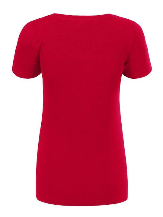 Malfini Femeiesc Tricou Promotional Mânecă Scurtă Formula Red