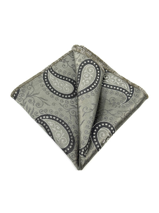 Legend Accessories Men's Tie Set Printed in Khaki Color