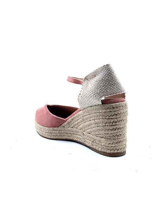 Women's Platform Espadrilles Pink