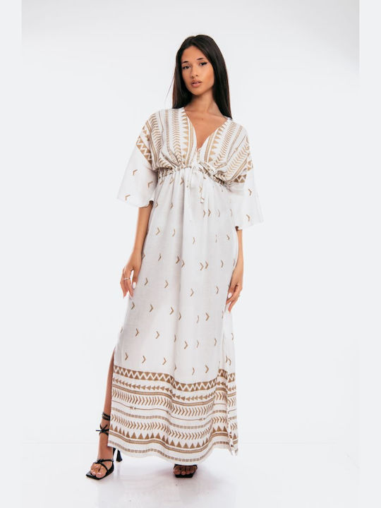 Ecstasy Maxi Dress White