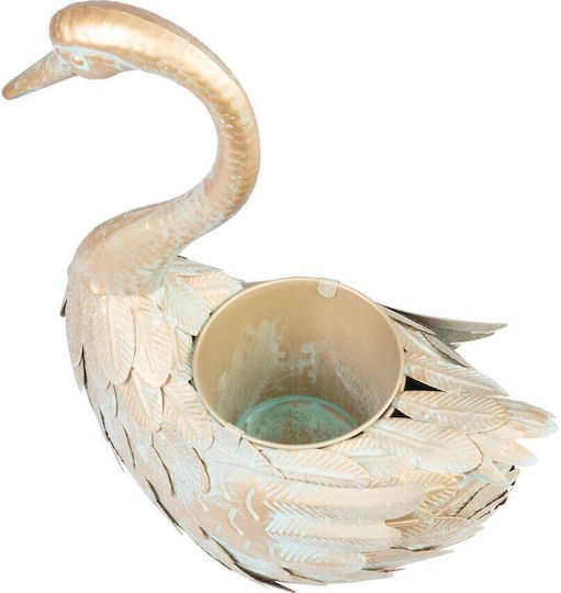 Strend Pro Ghiveci Plastic Golden