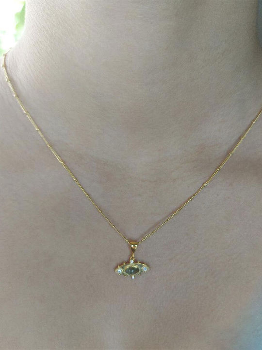 Dimitrios Exclusive Necklace Made of Gold Plated Silver