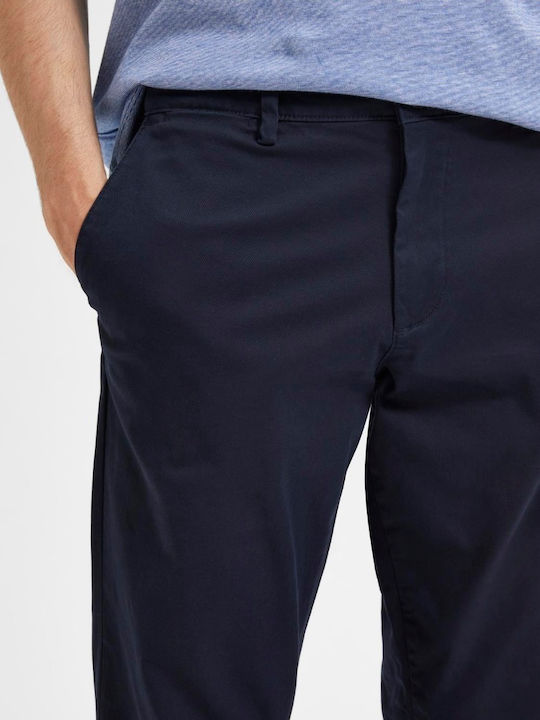 Trousers Chino in Slim Fit Dark Sapphire