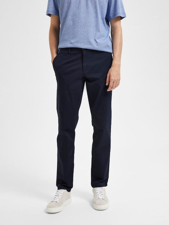 Trousers Chino in Slim Fit Dark Sapphire