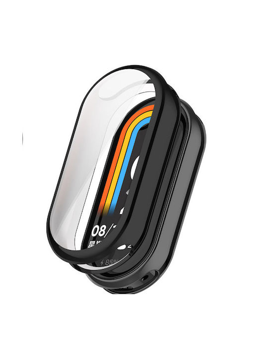 Plastic Case in Black color for Xiaomi Smart Band 8