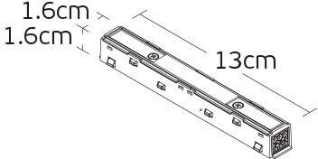VK Lighting Ράγα Στερέωσης για Φωτιστικά Μαύρη 71164-039776