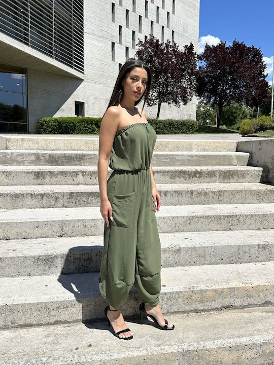 Women's Strapless One-piece Suit HAKI