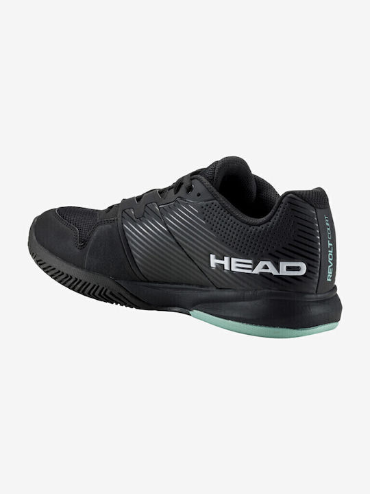 Head Revolt Court Ανδρικά Παπούτσια Τένις Μαύρα Head Revolt Court Ανδρικά Παπούτσια Τένις Μαύρα