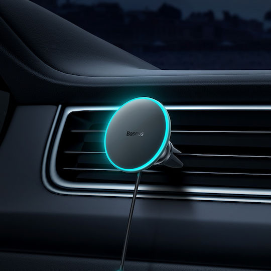 Baseus CW01 & Car Charger Βάση Κινητού Αυτοκινήτου με Μαγνήτη MagSafe Μαύρη