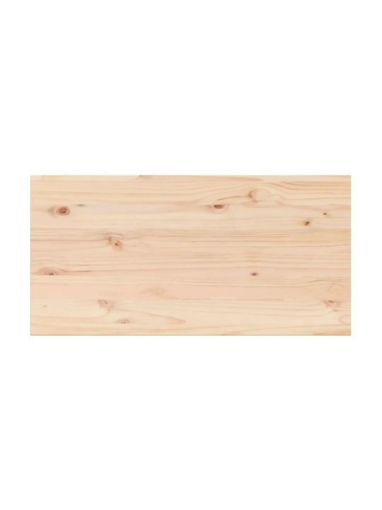 vidaXL Rectangular Table Surface made of Solid Wood Masif Pine 90x45x2.5cm 847435 4pcs