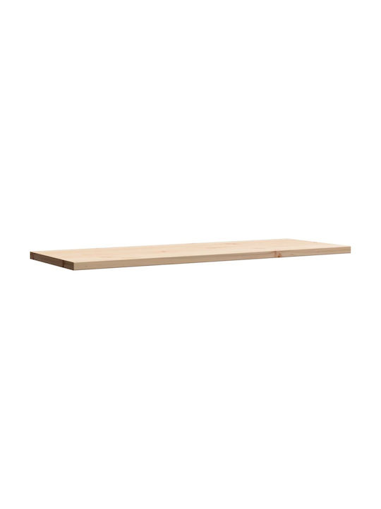 vidaXL Dreptunghiulară Suprafața mesei din Lemn Masiv Maro 110x40x2.5cm 847432 1buc