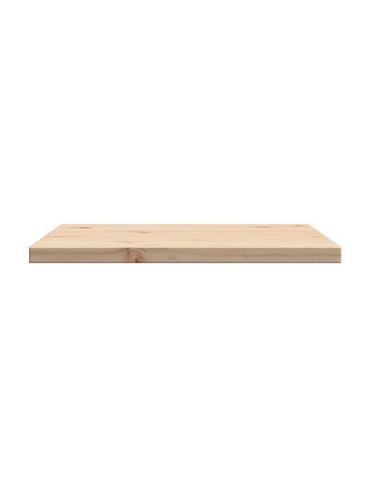 vidaXL Square Table Surface made of Solid Wood Brown 50x50x2.5cm 847424 1pcs