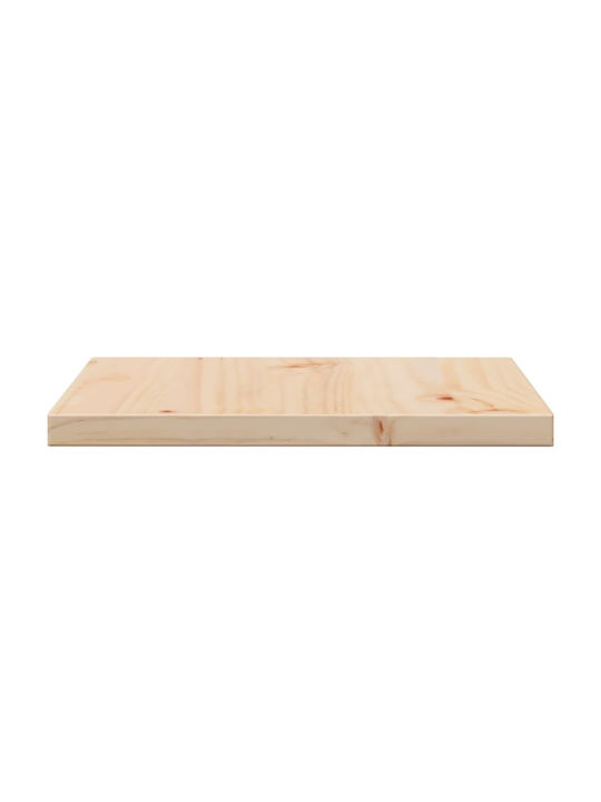 vidaXL Square Table Surface made of Solid Wood Brown 40x40x2.5cm 847423 1pcs