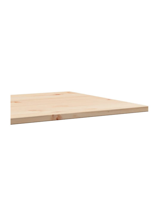 vidaXL Rectangular Table Surface made of Solid Wood Pine tree 90x40x1.7cm 847415 1pcs