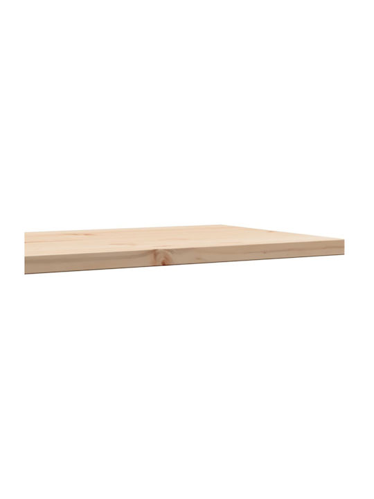 vidaXL Dreptunghiulară Suprafața mesei din Lemn Masiv Maro 110x40x2.5cm 847432 1buc